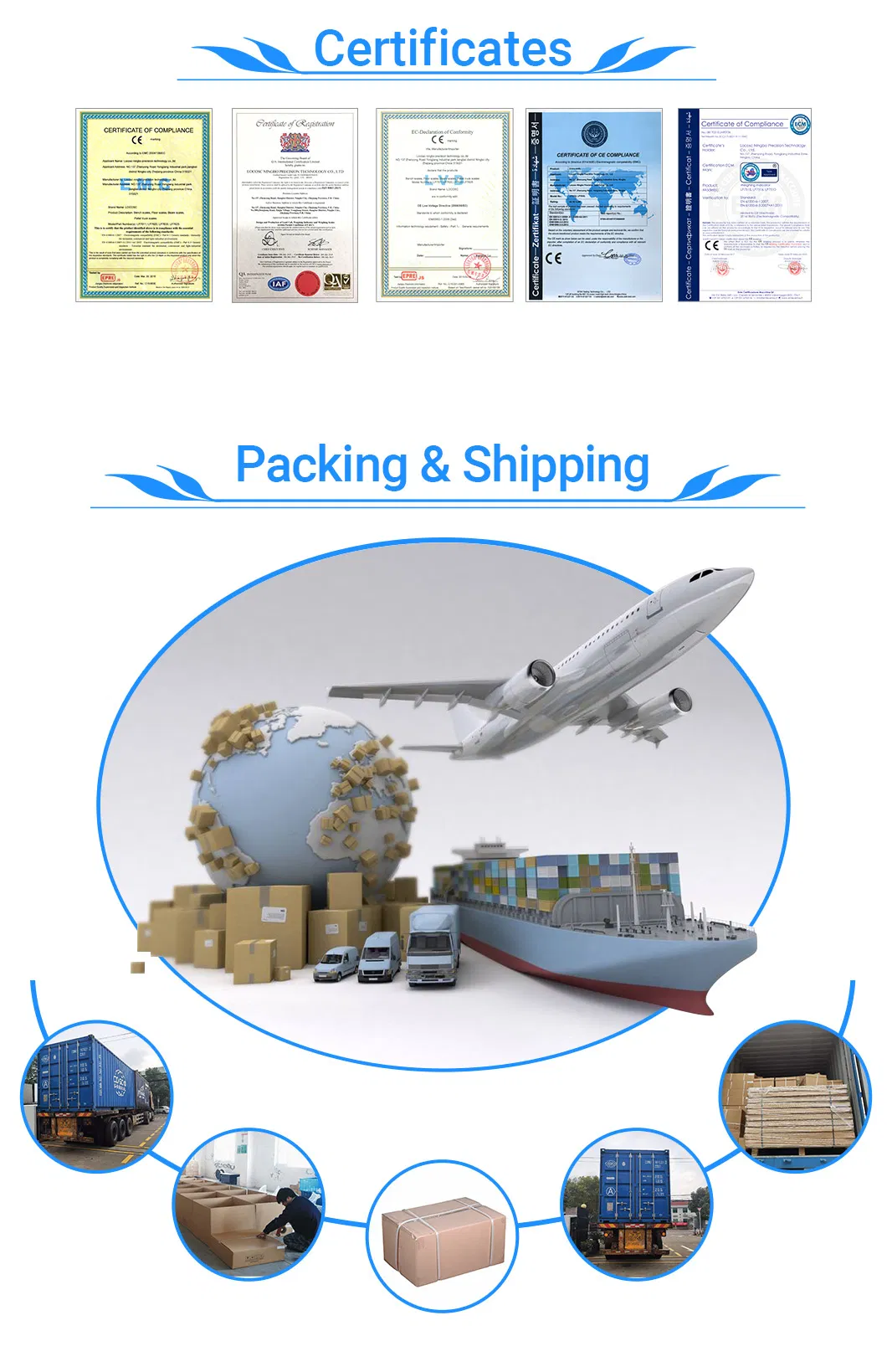 1000kg 2000kg Carbon Steel Pallet Scales