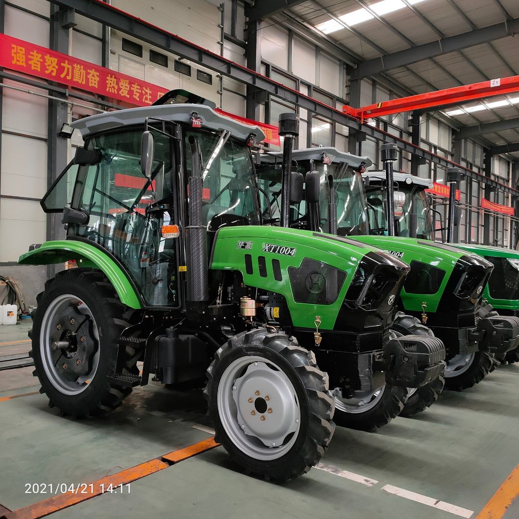 100HP 4W Farm Tractor Suitable for Hills and Mountain Region Working