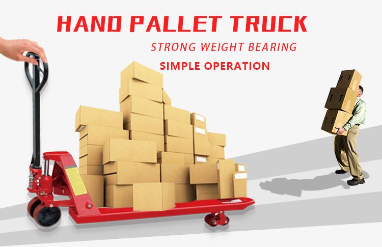 2.5ton Welding Pump Hand Pallets Truck with PU Wheel
