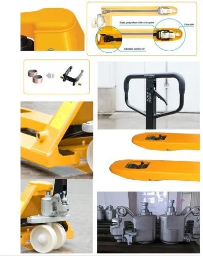 2500kgs Hand Pallet Trucks Sba Pallet Jack for Sale