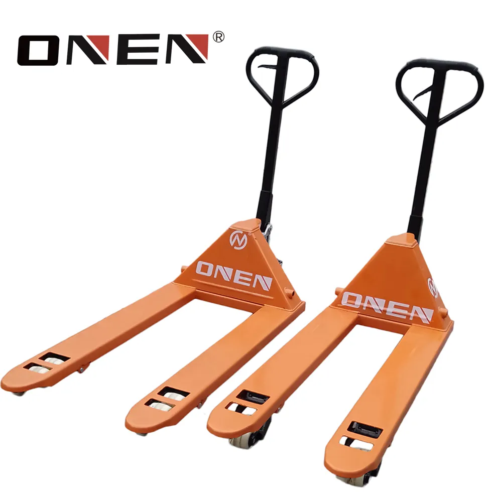 2ton 3000kg 2000kg 5ton 1150*550 Nylon Wheel Hydraulic Hand Pallet Truck Manual Lifter