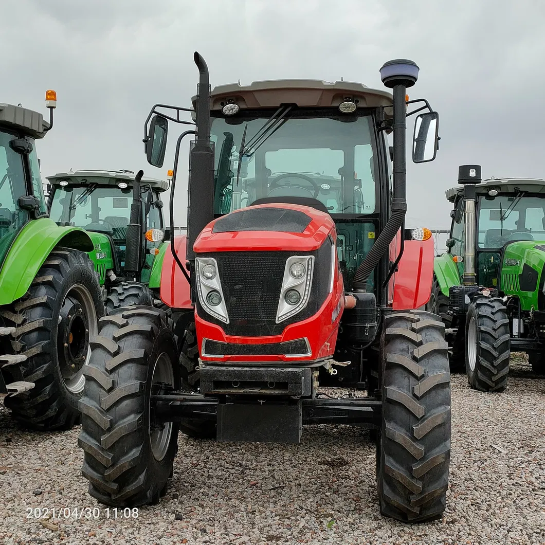 4X4 110HP Good Quality Farm Tractor with Low Price Factory Made in China