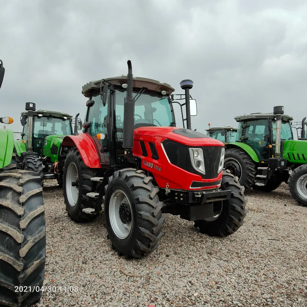 4X4 110HP Good Quality Farm Tractor with Low Price Factory Made in China