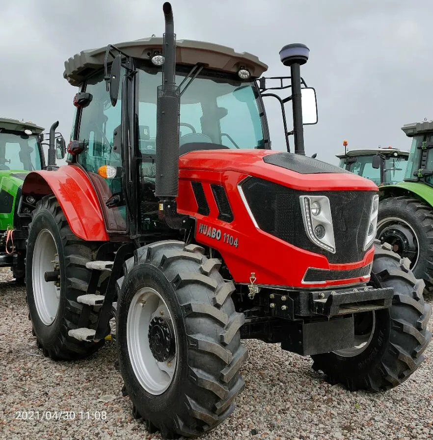 4X4 110HP Good Quality Farm Tractor with Low Price Factory Made in China