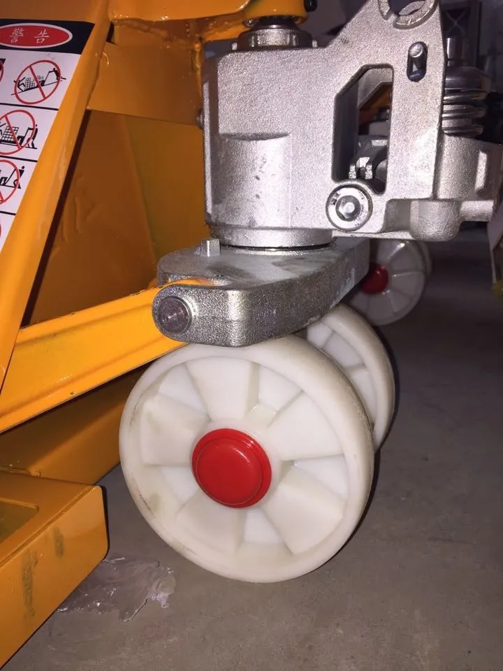 5000kg 5 Ton 10000lbs Hydraulic Pump Jack 1150*550mm Nylon Wheel Hand Pallet Truck