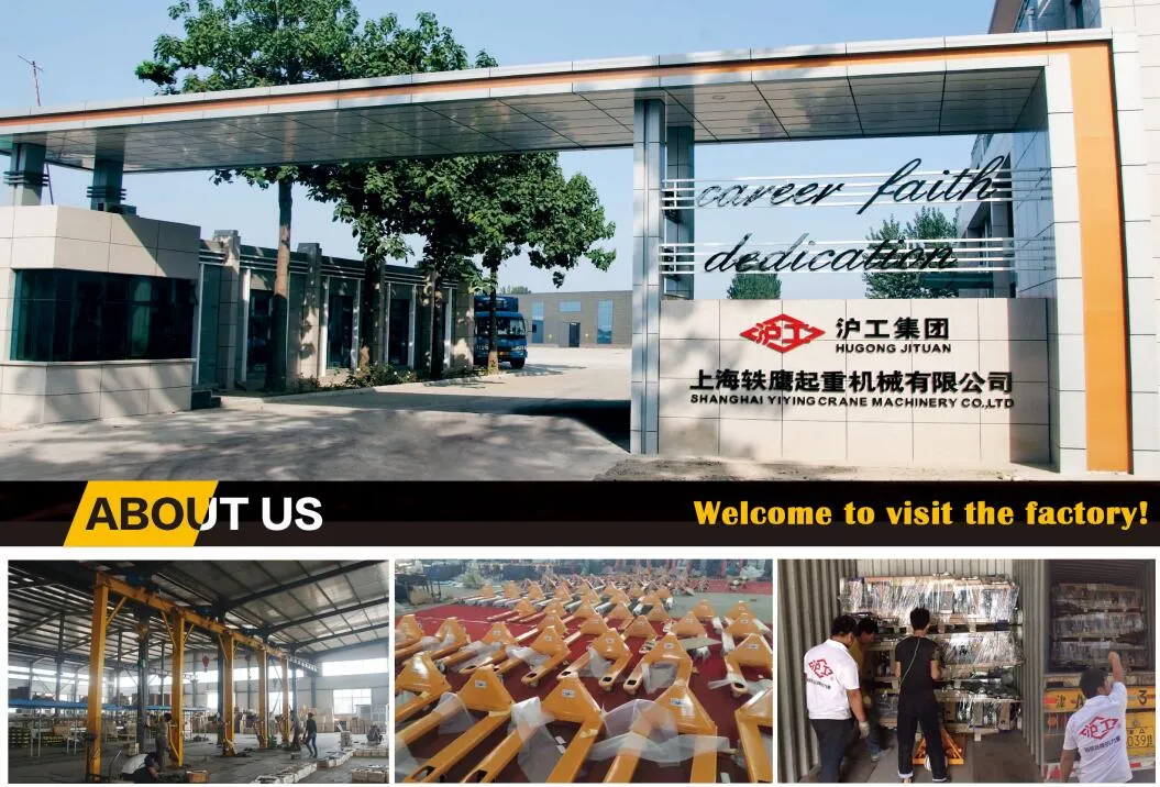 5000kg 5 Ton 10000lbs Hydraulic Pump Jack 1150*550mm Nylon Wheel Hand Pallet Truck