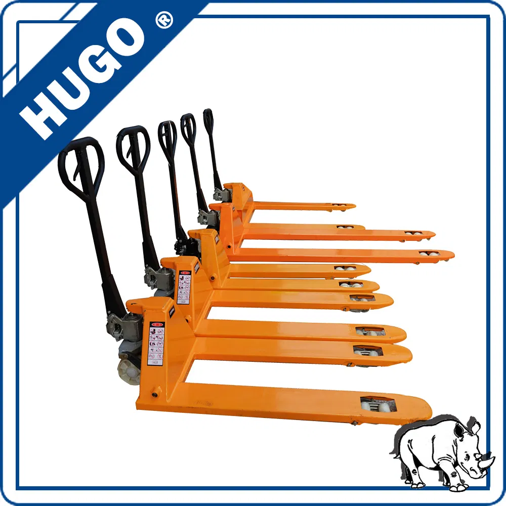 5000kg 5 Ton 10000lbs Hydraulic Pump Jack 1150*550mm Nylon Wheel Hand Pallet Truck