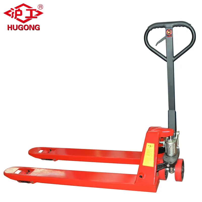 5000kg 5 Ton 10000lbs Hydraulic Pump Jack 1150*550mm Nylon Wheel Hand Pallet Truck