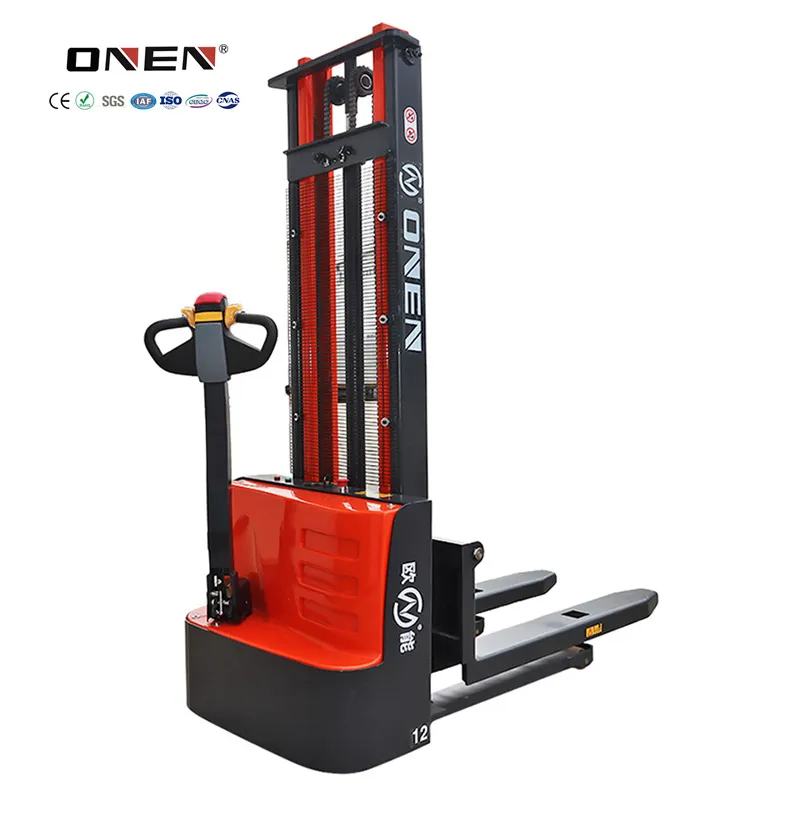 550*1150*1220mm /685*1220*75mm 1.5 Tons Onen Lift up Electric Pallet Lifter