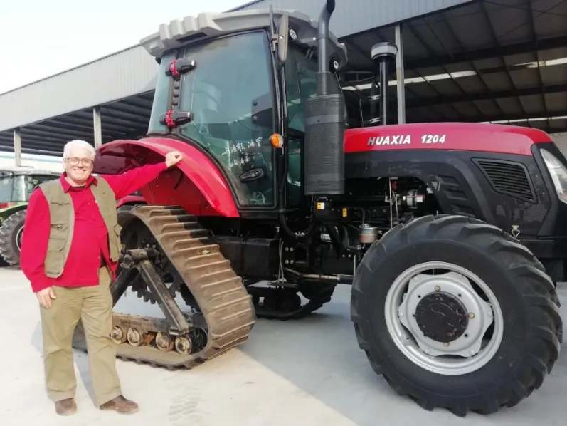 90HP 100HP 110HP 120HP 130HP 140HP 150HP 160HP Agriculture Wheel Farm Tractor with Front Loader Backhoe Plough Trailer