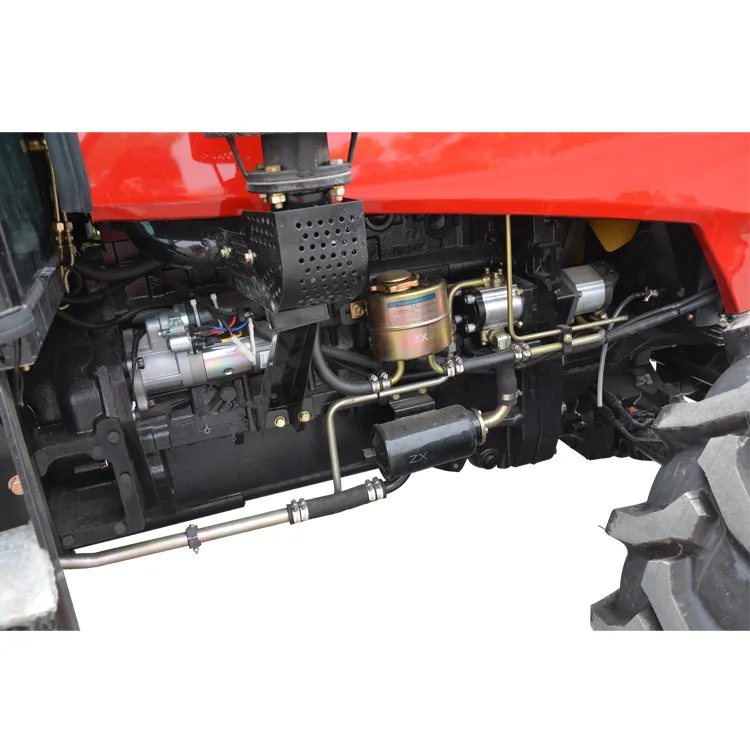 90HP 100HP 110HP 120HP 130HP 140HP 150HP 160HP Agriculture Wheel Farm Tractor with Front Loader Backhoe Plough Trailer