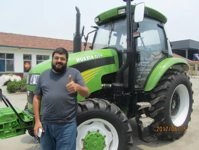 90HP 100HP 110HP 120HP 130HP 140HP 150HP 160HP Agriculture Wheel Farm Tractor with Front Loader Backhoe Plough Trailer