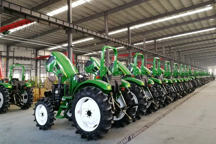 90HP 100HP 110HP 120HP 130HP 140HP 150HP 160HP Agriculture Wheel Farm Tractor with Front Loader Backhoe Plough Trailer