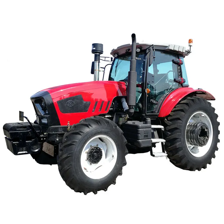 90HP 100HP 110HP 120HP 130HP 140HP 150HP 160HP Agriculture Wheel Farm Tractor with Front Loader Backhoe Plough Trailer