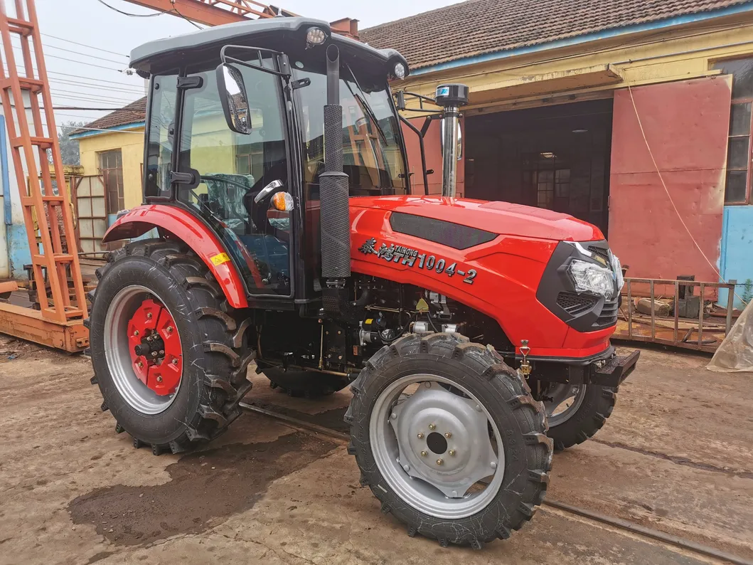 Agricultural Machinery 100HP 4WD Agricola Wheel Compact Farm Tractor (TH-1004)