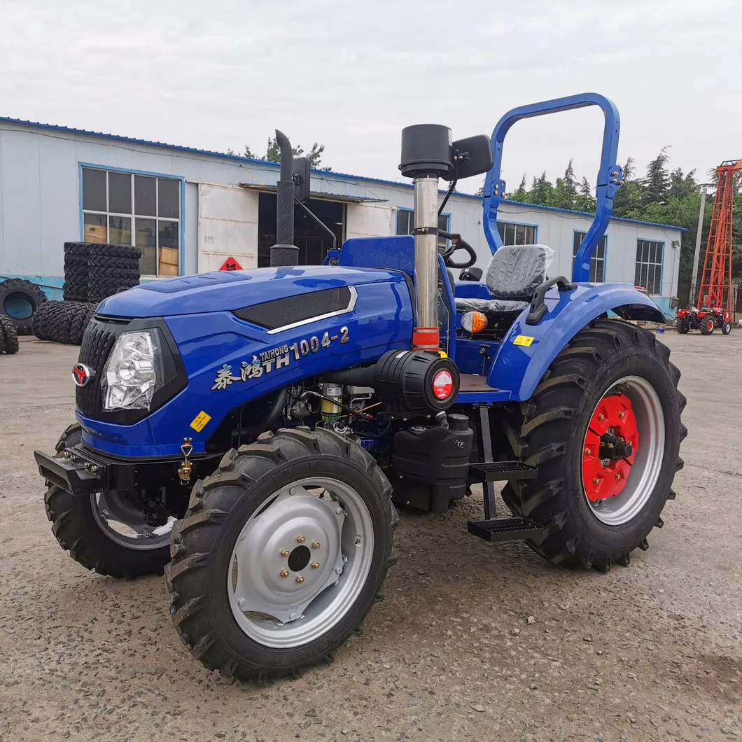 Agricultural Machinery 100HP 4WD Agricola Wheel Compact Farm Tractor (TH-1004)