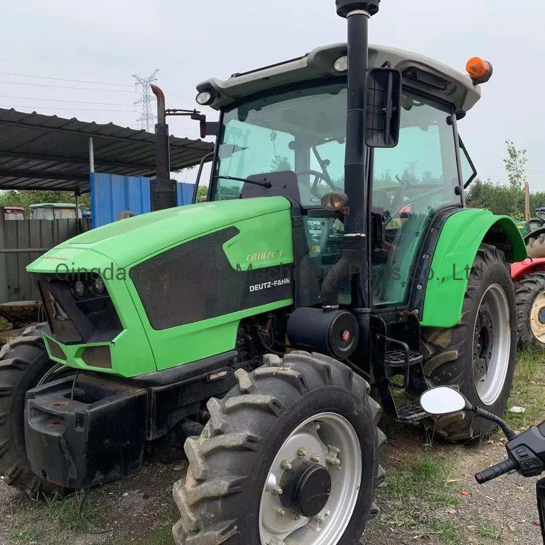 Agricultural Machinery Used Deuta Fahr 1104 110HP 4WD 4 Tracció N En Las Cuatro Ru for Southeast Asia, South America New and Second Hand Farm Tractor