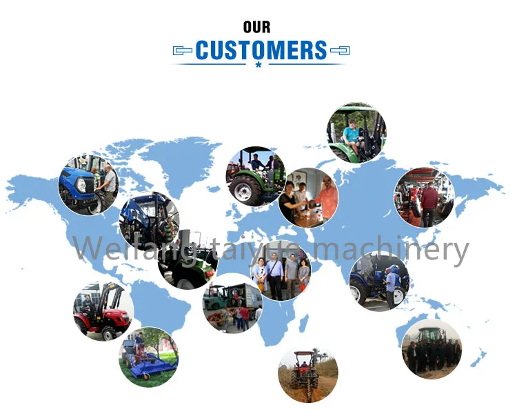 Big Chassis Good Performance Tractors 150HP, 150HP Farm Tractor with Yto or Weichaie Engine