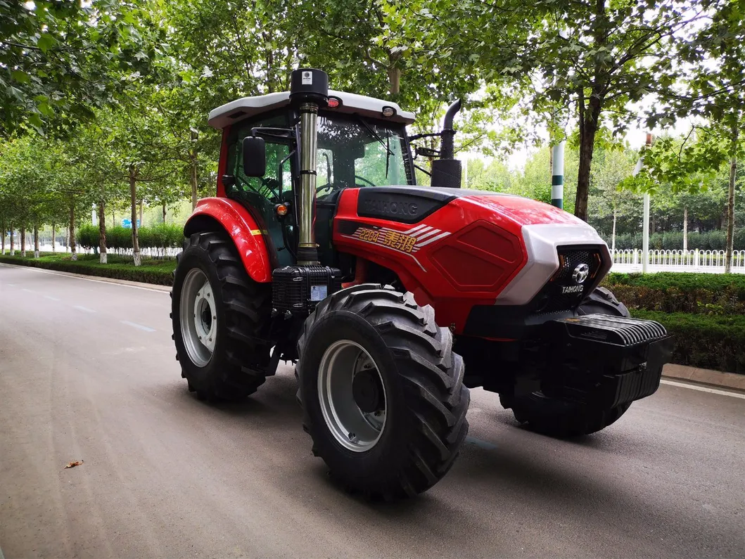 China Factory Directly Supply Big Size 100HP 120HP 130HP 150HP 160HP 180HP 200HP 210HP 220HP 4WD Agriculture Farm Tractors