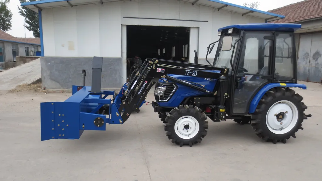 China Factory Supply 30HP 4WD Walking Compact Mini Tractor Agricultural Machine Farm Tractors with Loader