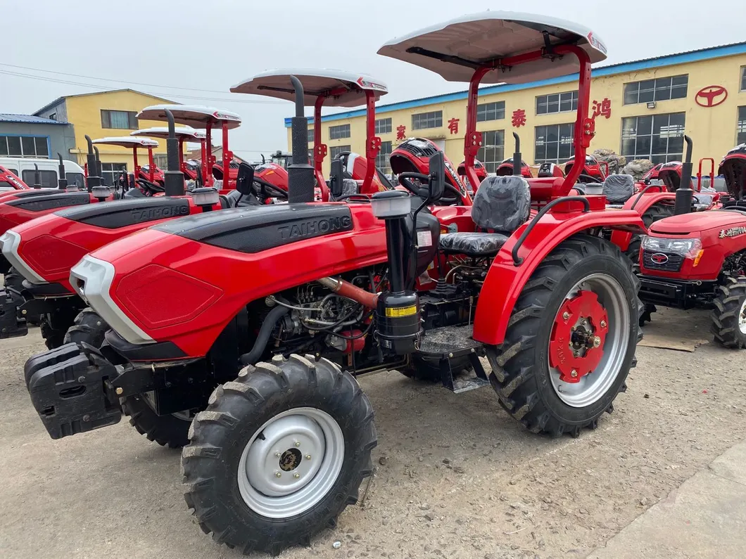 China Factory Supply 30HP 4WD Walking Diesel Engine Agricultural Farm Tractor with Cabin