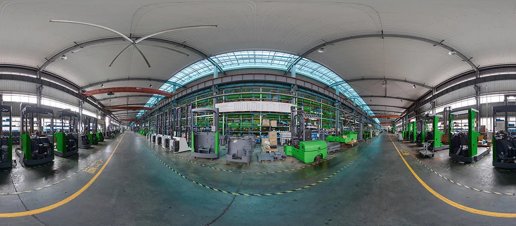 China Maufacturers New Full Electric Walkie Stacker 1.5 Ton Lifting Capacity 3m Lifting Height Electric Walkie Stacker/Forklift Truck for Warehouse/Automatic