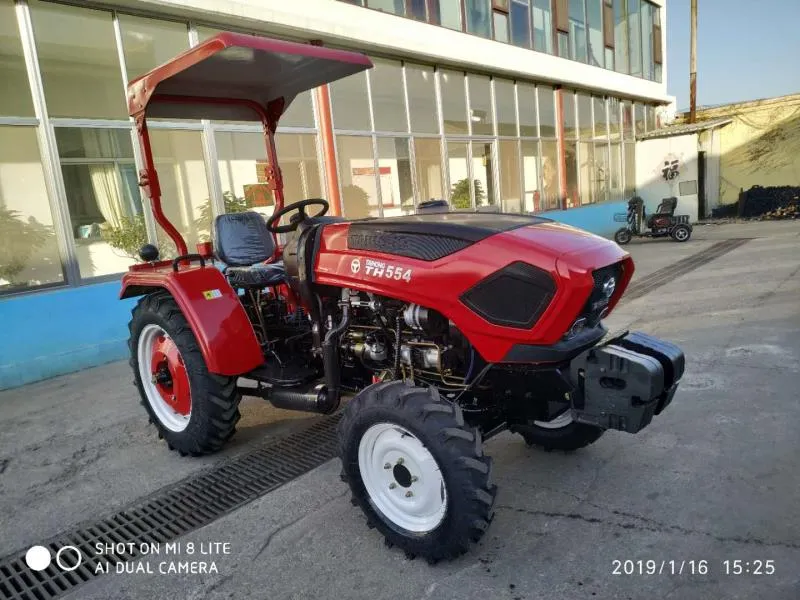 China Tip Quality 30HP 4WD Walking Mini Tractor Small Garden Diesel Agricultural Farm Tractors
