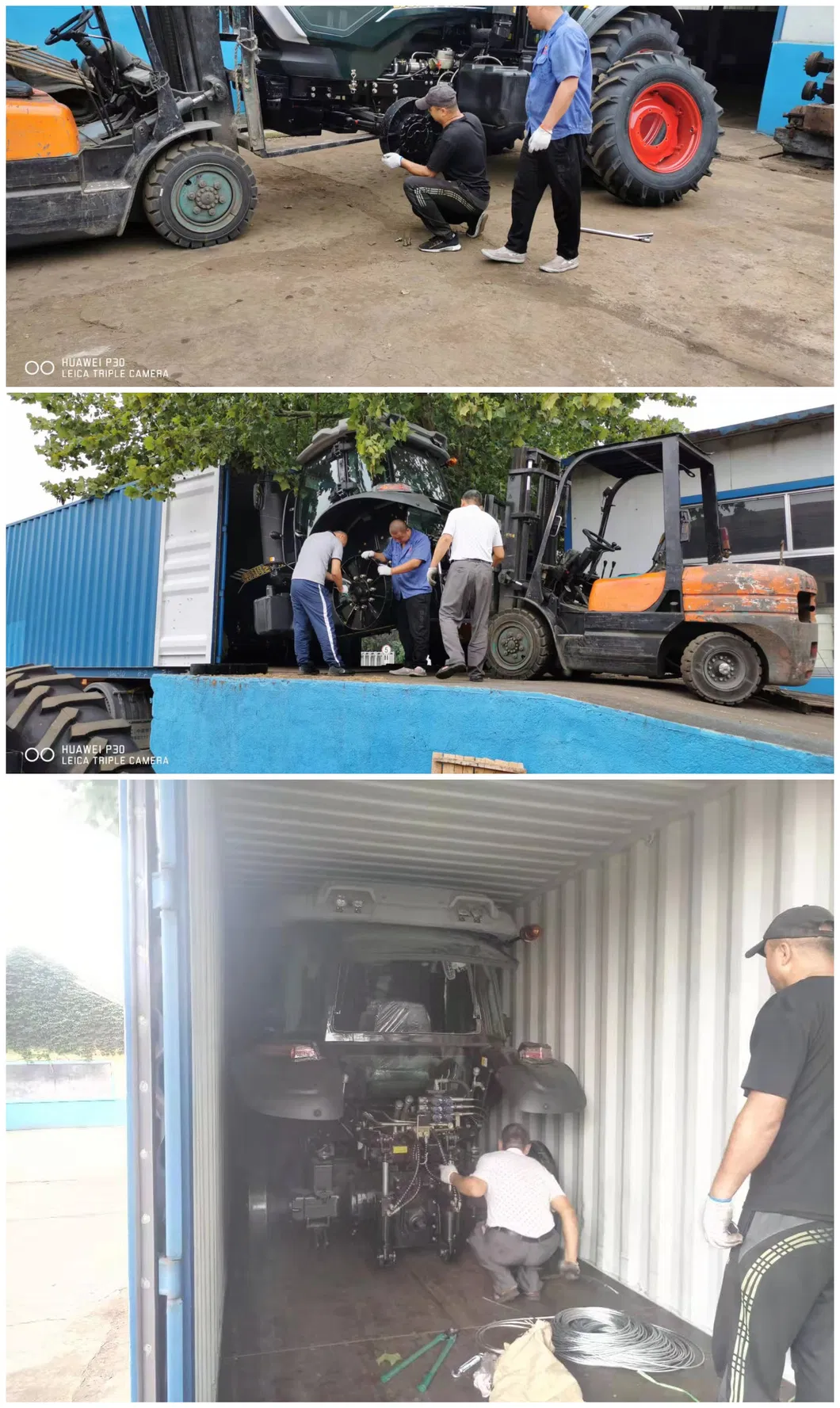 China Tractor Factory Supply Agricultural Machine 150 HP Farm Tractor, Th 1504 Tractor, Agriculture Tractor with Loader