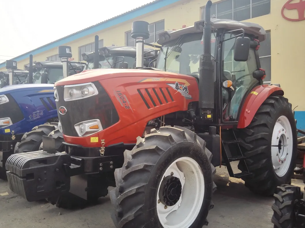 China Tractor Factory Supply Agricultural Machine 150 HP Farm Tractor, Th 1504 Tractor, Agriculture Tractor with Loader