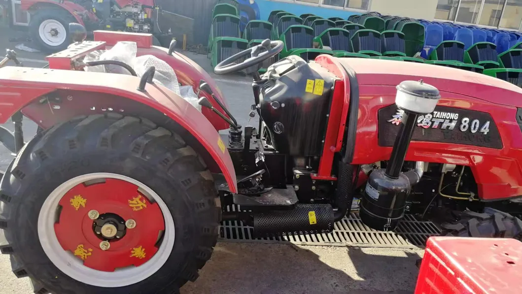 China Tractor Factory Supply Agriculture Tractor 80 HP Low Profile Farm Tractor /Compact/Diesel /Mini Tractor for Power Tiller, and Sprayer