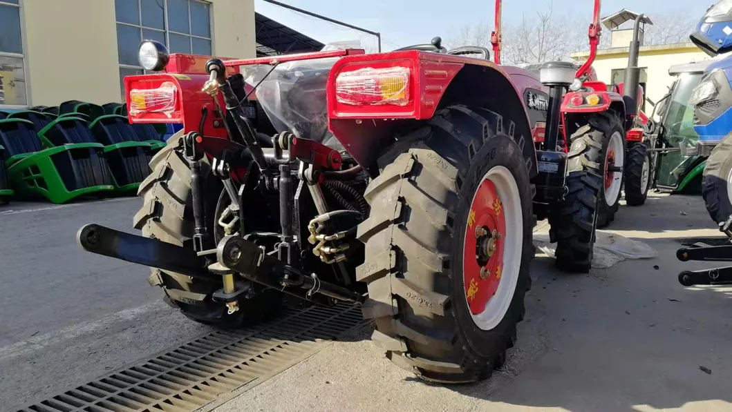 China Tractor Factory Supply Agriculture Tractor 80 HP Low Profile Farm Tractor /Compact/Diesel /Mini Tractor for Power Tiller, and Sprayer
