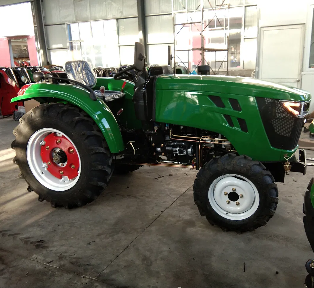 Chinese Cheap Tractor Agricultural Farming 30HP 40HP 50HP 55HP Tractor Agricultural 4 Wheel 2 Wheel Small Farm Tractor Price for Algeria Farms Market