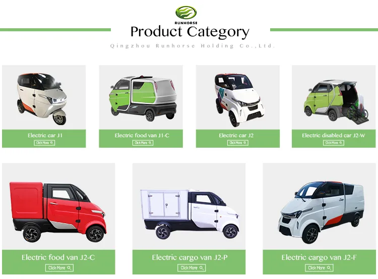 Closed Cabin Four Wheel Electric Logistic Cargo Van for Express Delivery