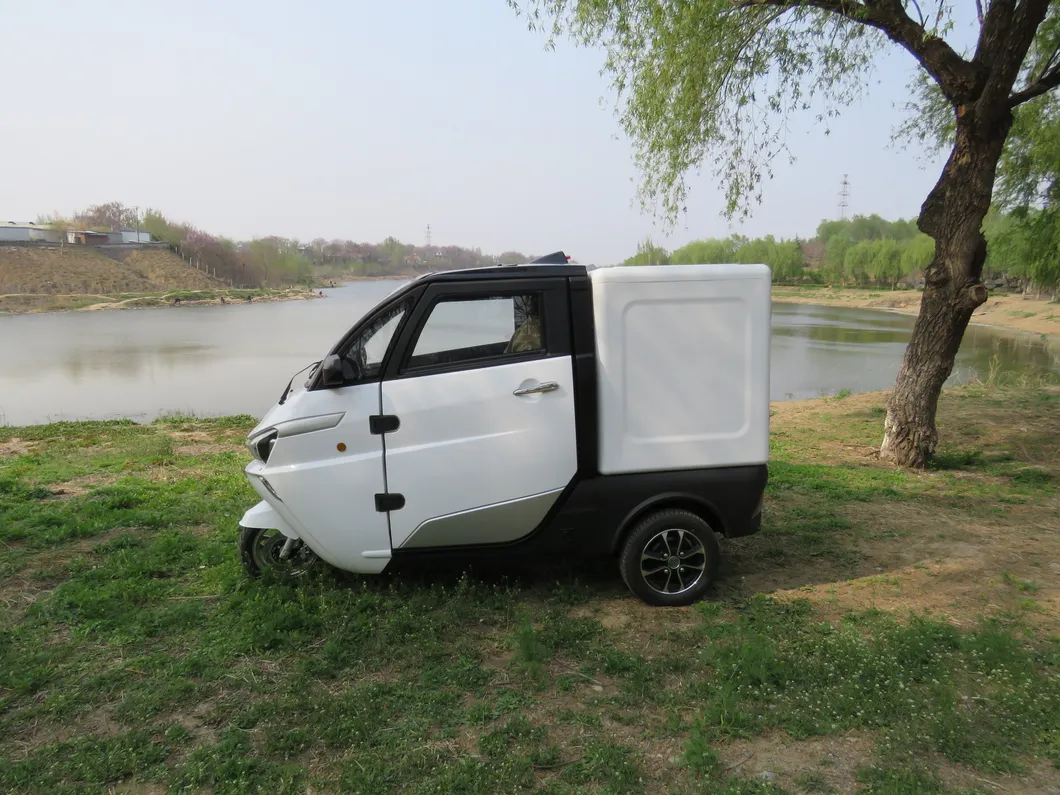 EEC Approval 4kw Motor 4 Wheel Electric Food Delivery Van