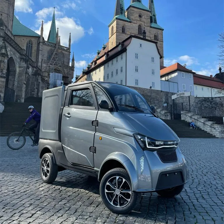 EEC Coc L6e Four Wheel Mobility Mini Electric Cargo Van Car