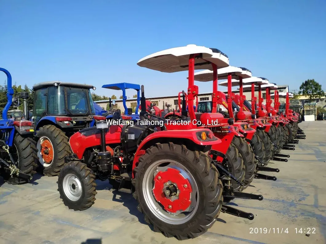 Factory Supply 30HP 4WD Agricultural Machine Compact Mini Lawn Farm Tractor