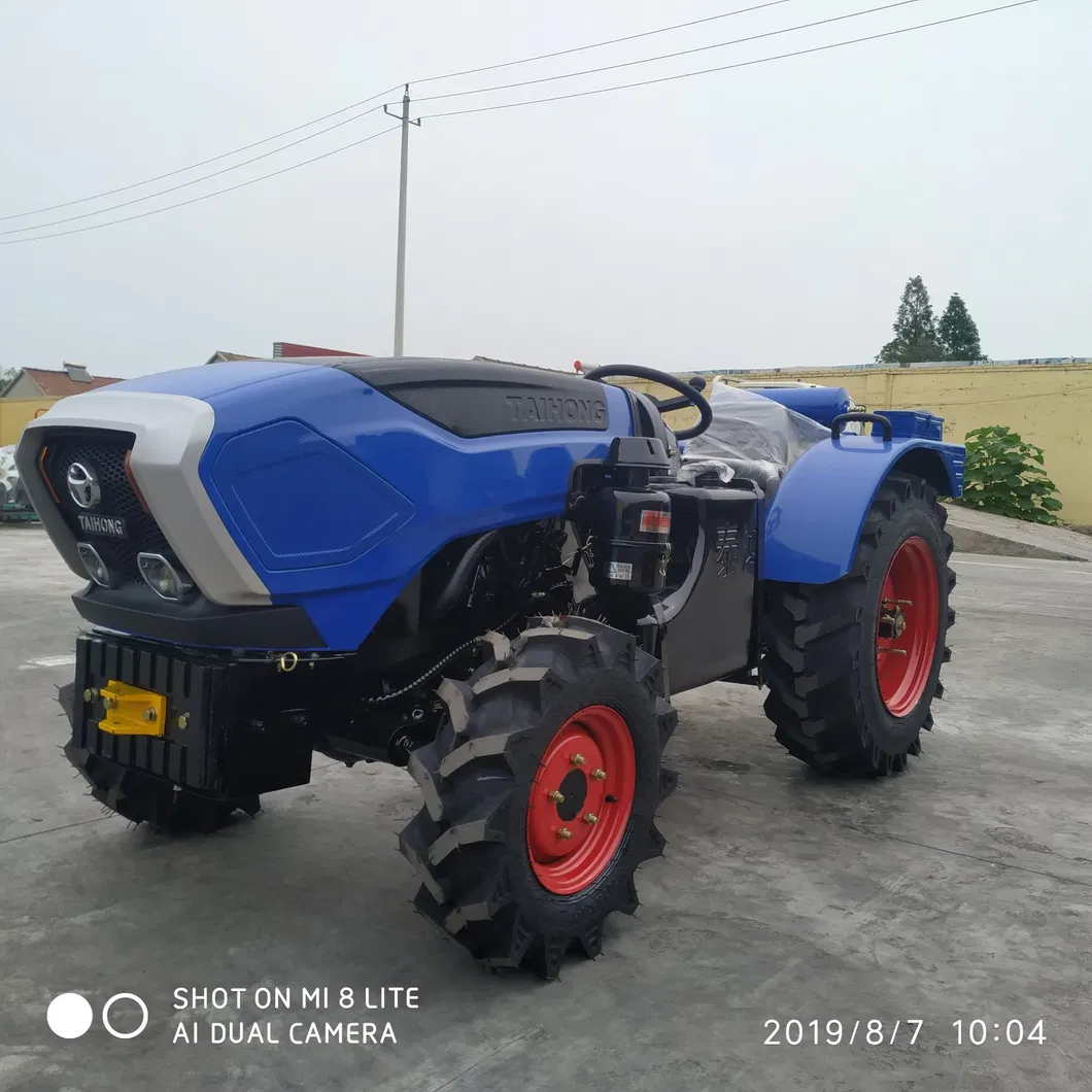 Factory Supply 30HP 4WD Mini Tractor Agricultural Wheel Compact Farm Tractor