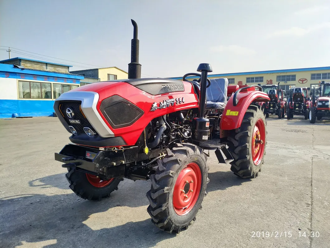 Factory Supply 35HP 4WD Walking Tractor Diesel Engine Comapct Mini Farm Tractors