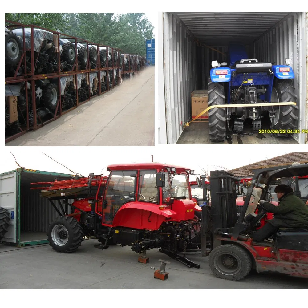 Factory Wholesales Tractors China 100 HP 4WD Diesel Farm/Farming Tractors Th 1004 Agricultural Tractors