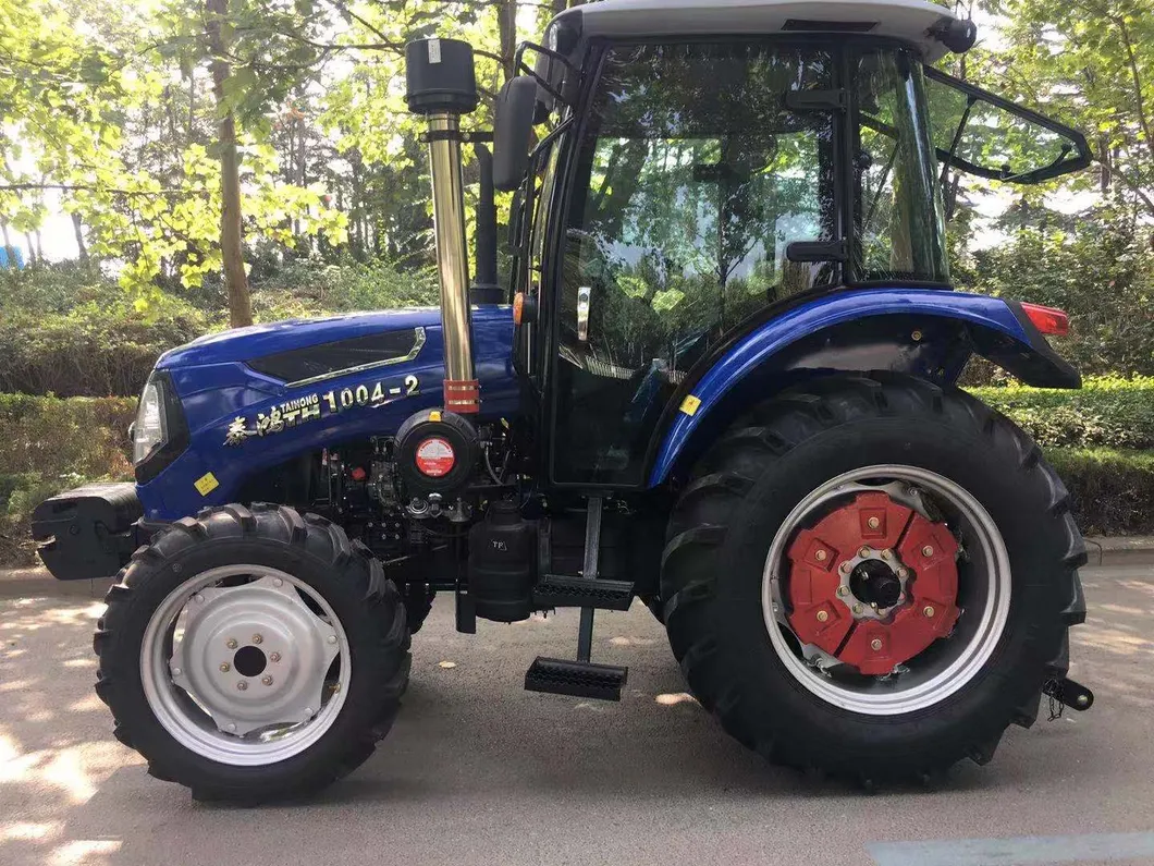 Farm Equipment 4X4 Tractor 100 HP Farm Tractor 1004-2 Agriculture Tractor with CE Approval and Spare Parts,