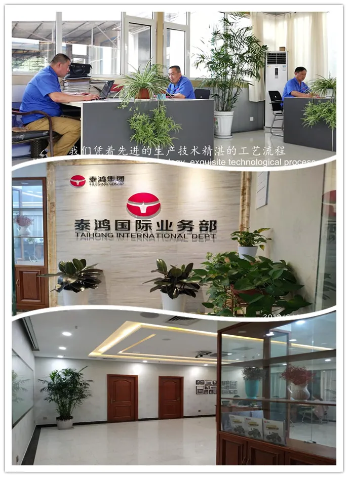 Farm Machine 130 HP Tractor, 140, 150, 160 HP Farm Tractor, Agricultural Tractor Th 1304, Th 1504 Tractor with Trailer