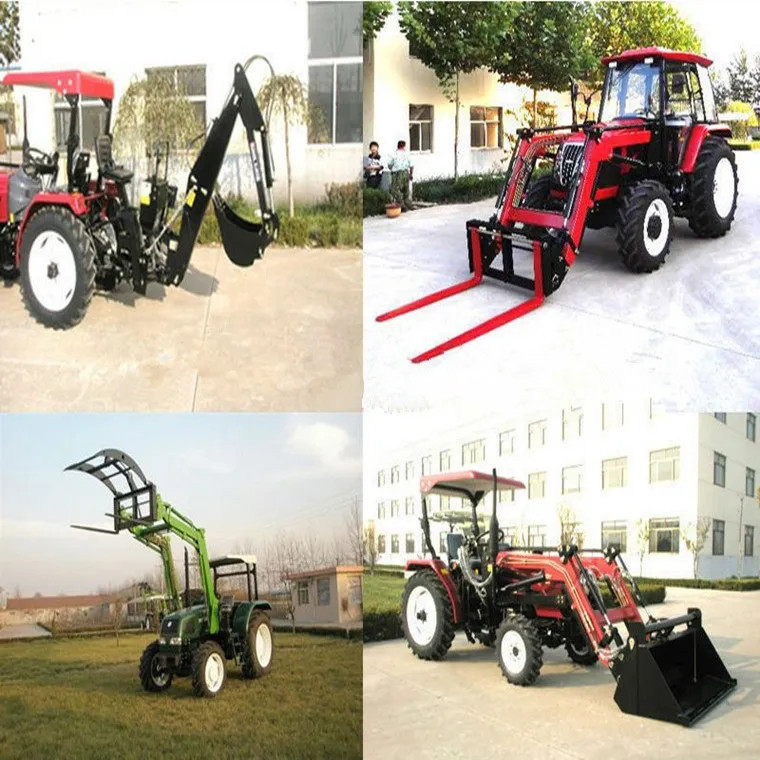 Farm Tractor 55HP Yto Engine Agricultural Tractor