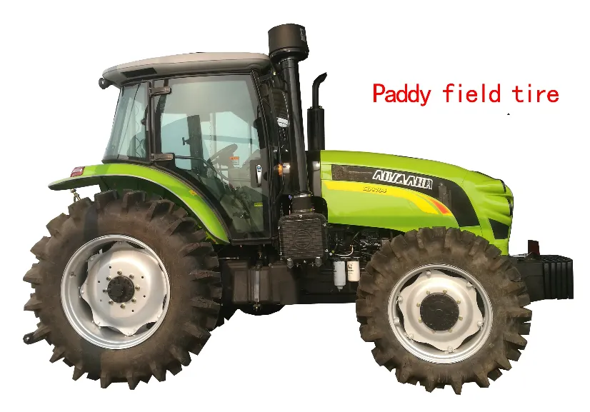 Farm Transportion Paddy-Field 110HP 4WD 2WD Wheel Tractor with Cab