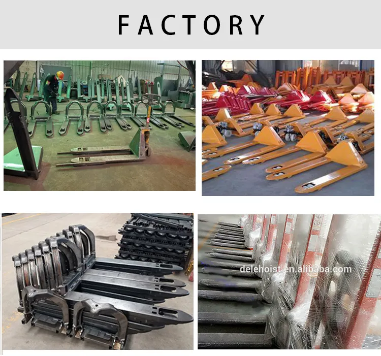 Flexible 550*1150mm Hand Pallet Truck