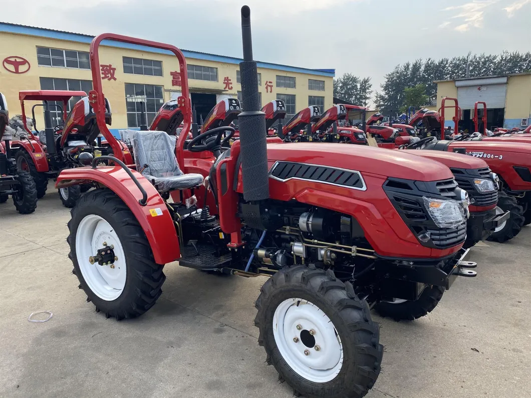 Good Price 30HP 4WD Wheel Mini Tractor Agricultural Farm Tractor with Loader Power Tiller