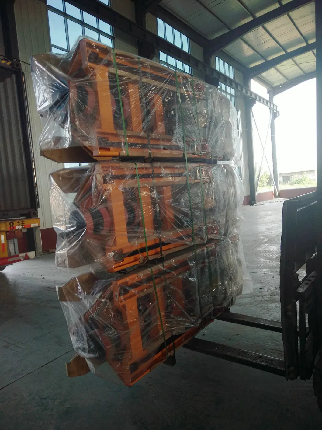 High Efficiency 5t 1150 550 Hand Manual Forklift