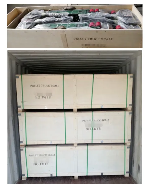 High Efficiency with Scale 2t 1150 550 Hand Manual Forklift