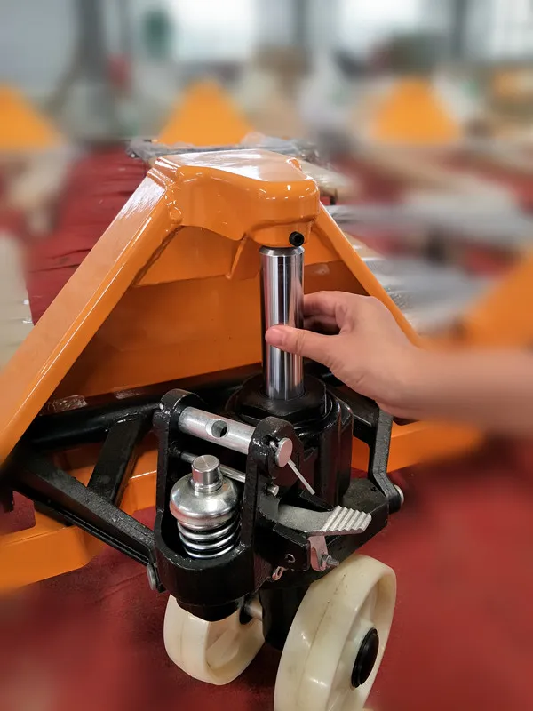 High Efficiency with Scale 5t 1150 550 Hand Manual Forklift