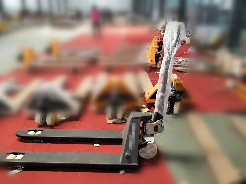 High Efficiency with Scale 5t 1150 550 Hand Manual Forklift