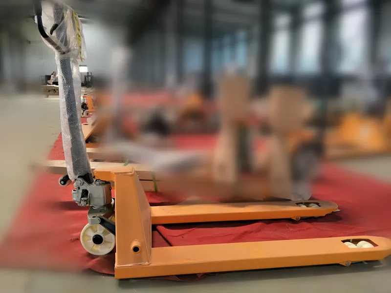 High Efficiency with Scale 5t 1150 550 Hand Manual Forklift